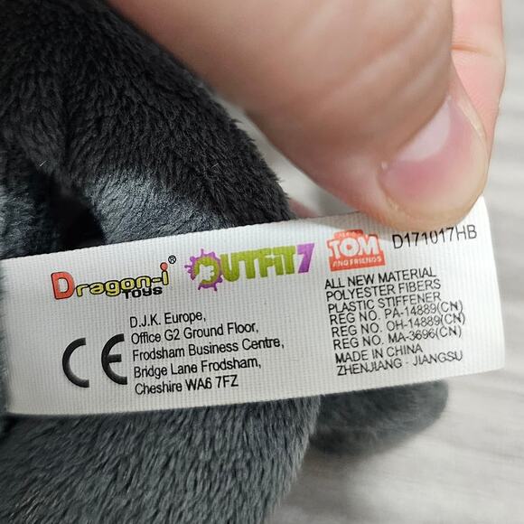 Dragon-i Toys Mini Talking Tom WORKS Repeats what you say Gray Cat Phone App - Picture 6 of 6